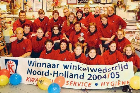 Winnaar winkelwedstrijd Noord Holland 2004/2005